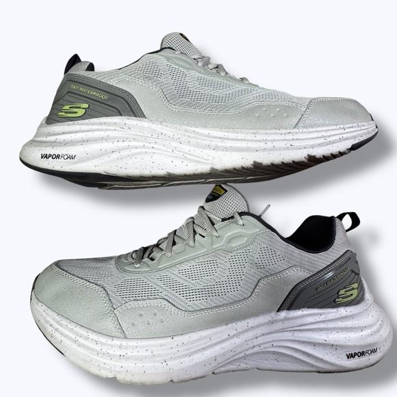 Skechers Slip-ins: Glide-Step Sole Skechers Men\'s Shoes Size 14 Sage Waterproof Vapor Foam Air Cooled Memory Foam